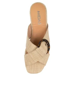 Hot Midas Shoes Aida Natural Woven