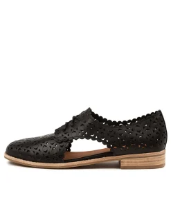 Cheap Midas Shoes Albay Black Leather