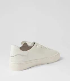 Cheap Midas Shoes Albi White Tumble Leather Sneakers
