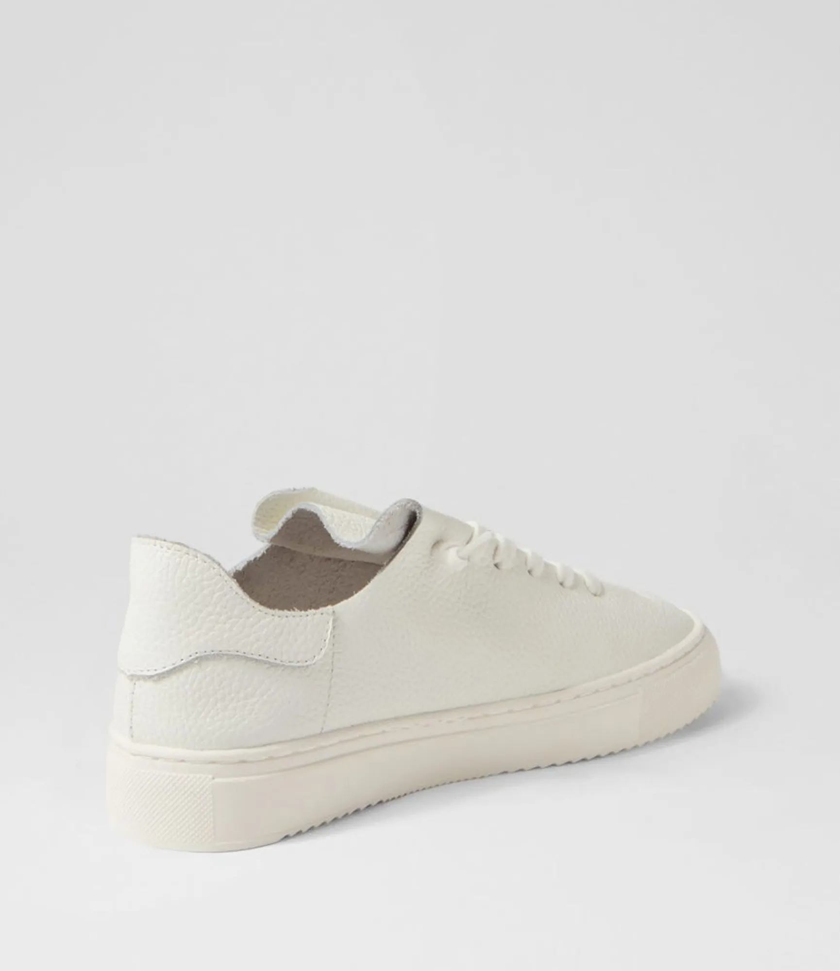 Cheap Midas Shoes Albi White Tumble Leather Sneakers