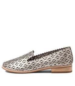 Cheap Midas Shoes Alder Argento Leather Loafers