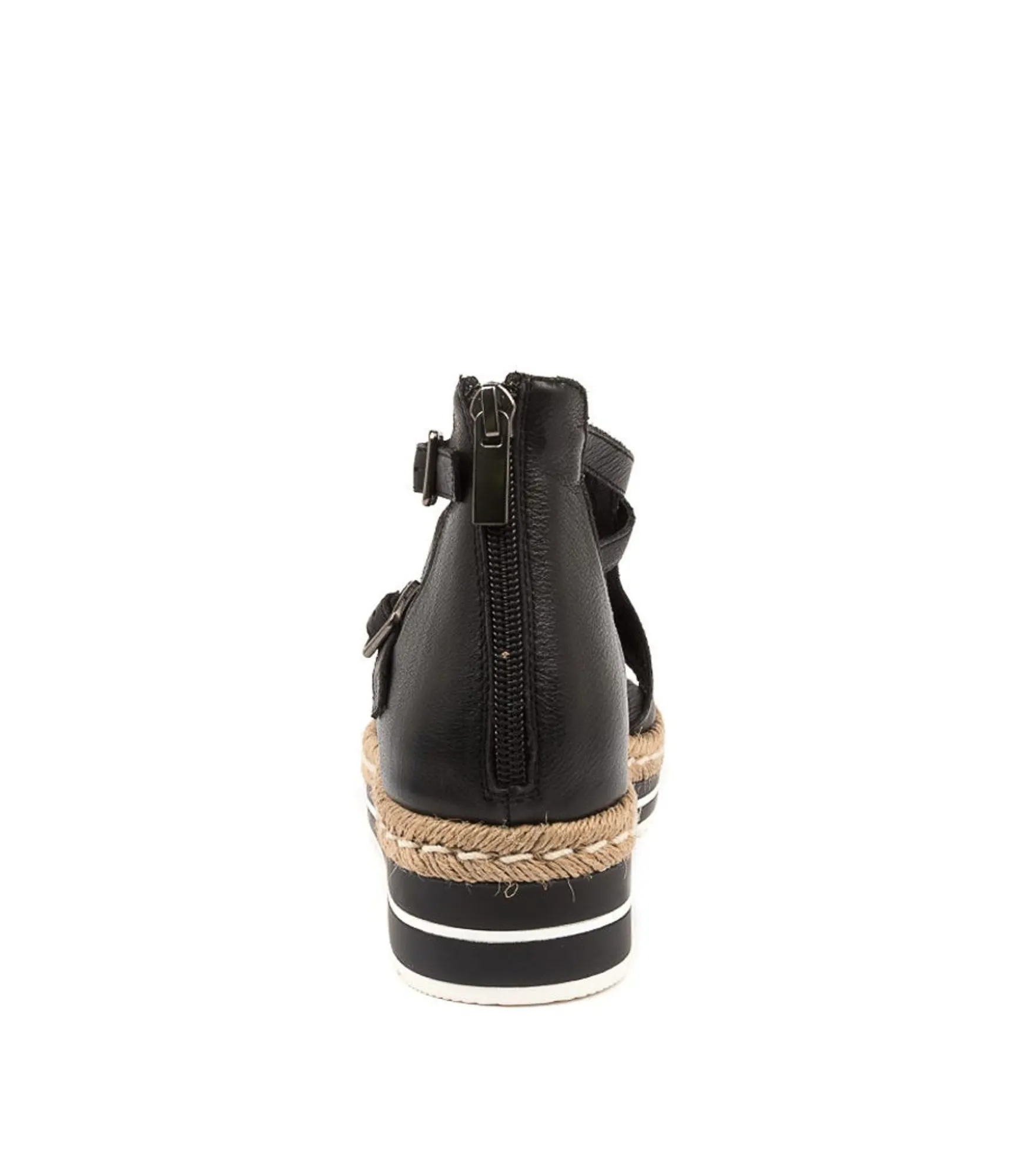 Fashion Midas Shoes Alexus Black Leather