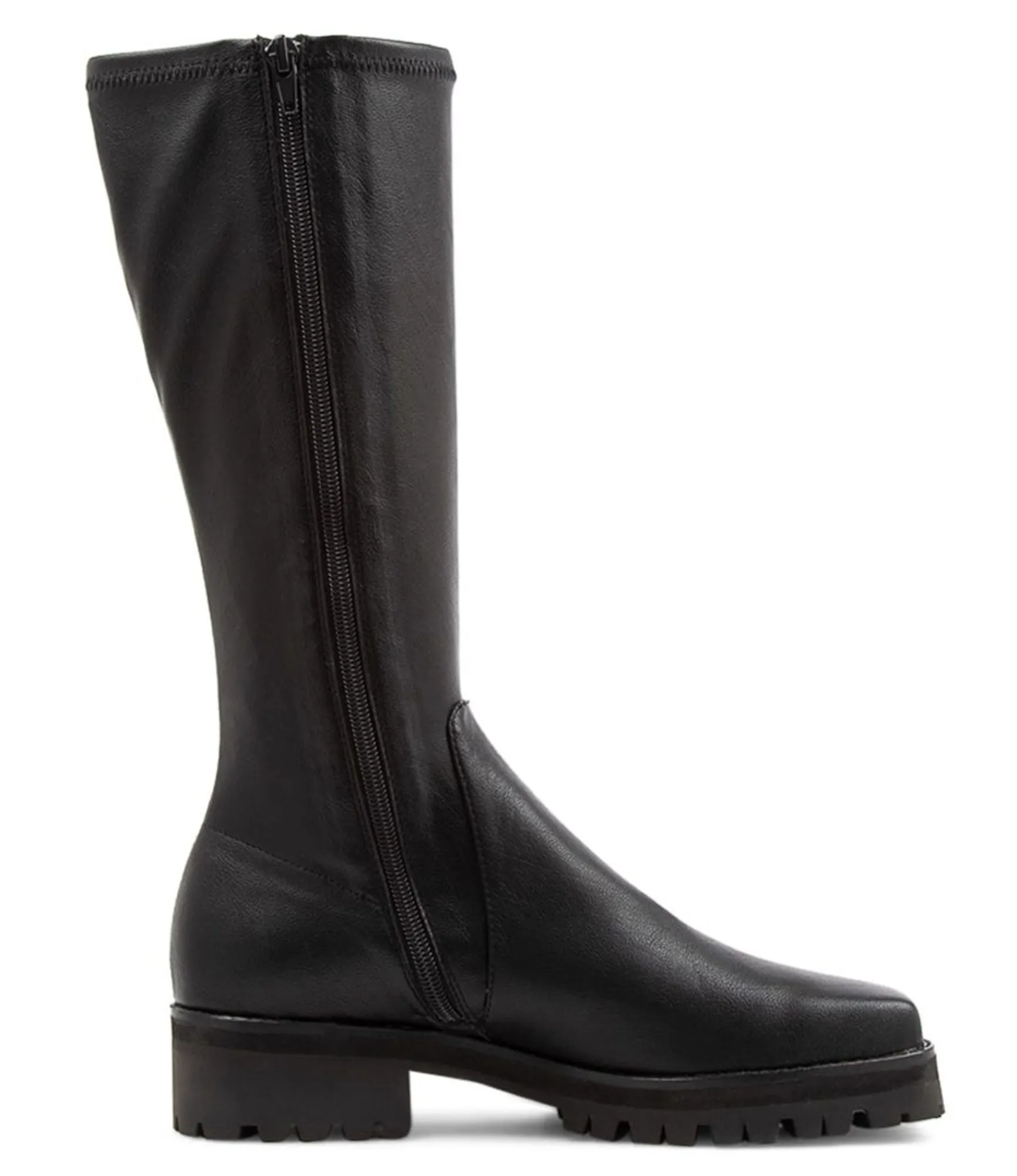 Best Midas Shoes Alust Black Stretch Knee High Boots