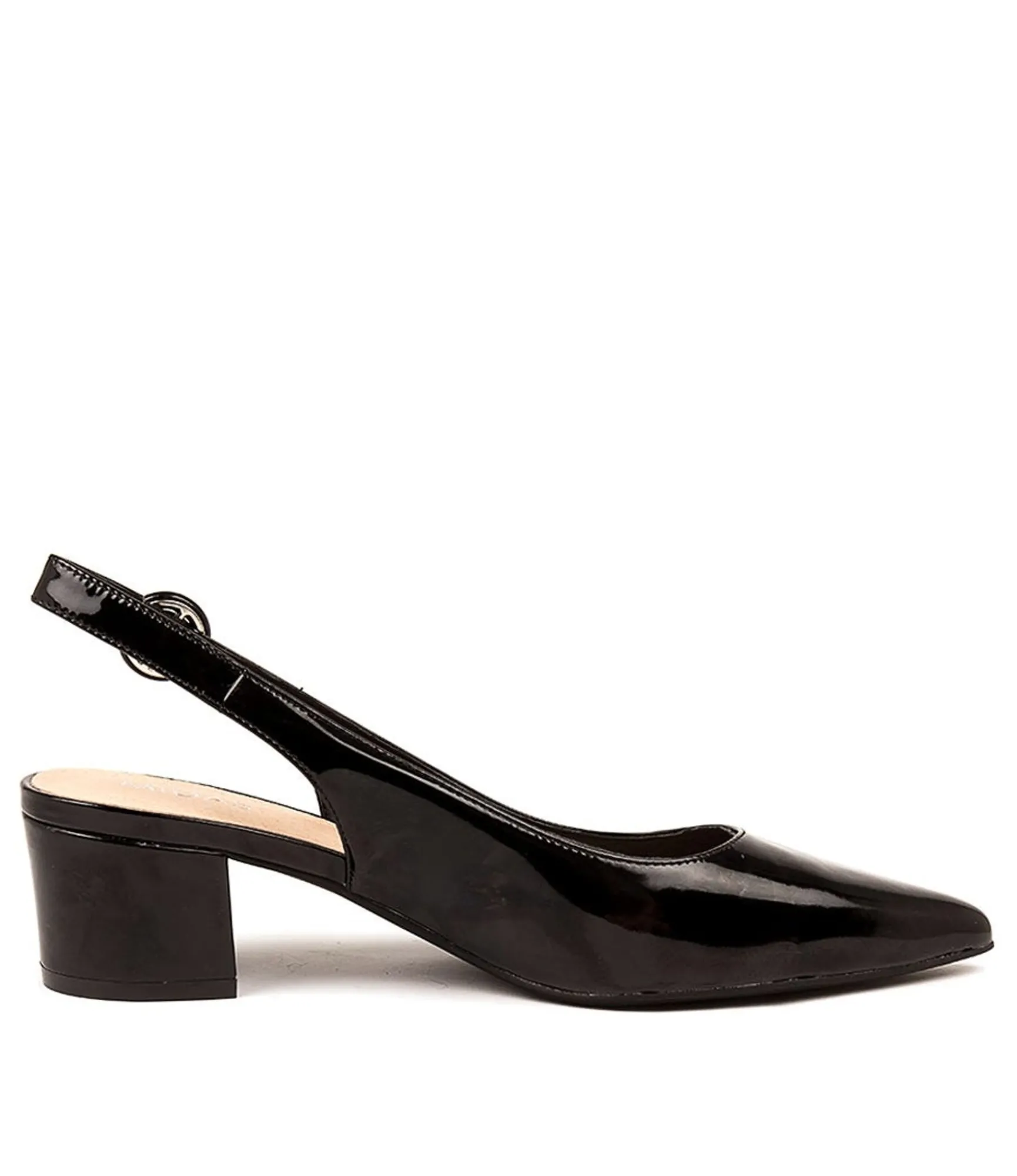 Sale Midas Shoes Amali Black Patent Lea