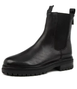 Cheap Midas Shoes Apparent Black Leather