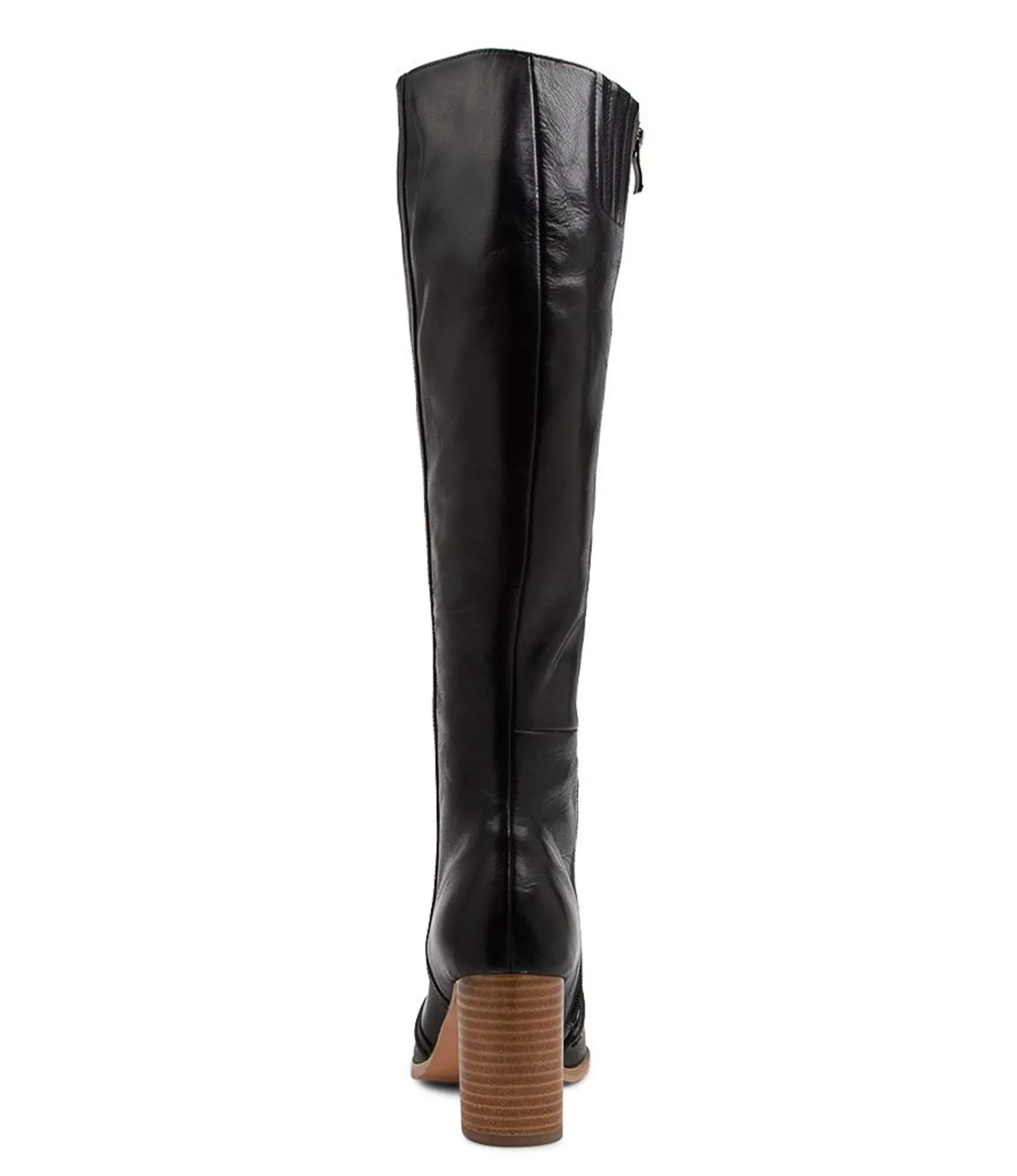 Fashion Midas Shoes Armin Black Leather Knee High Boots Nh