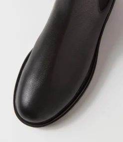 Clearance Midas Shoes Armours Black Leather Chelsea Boots