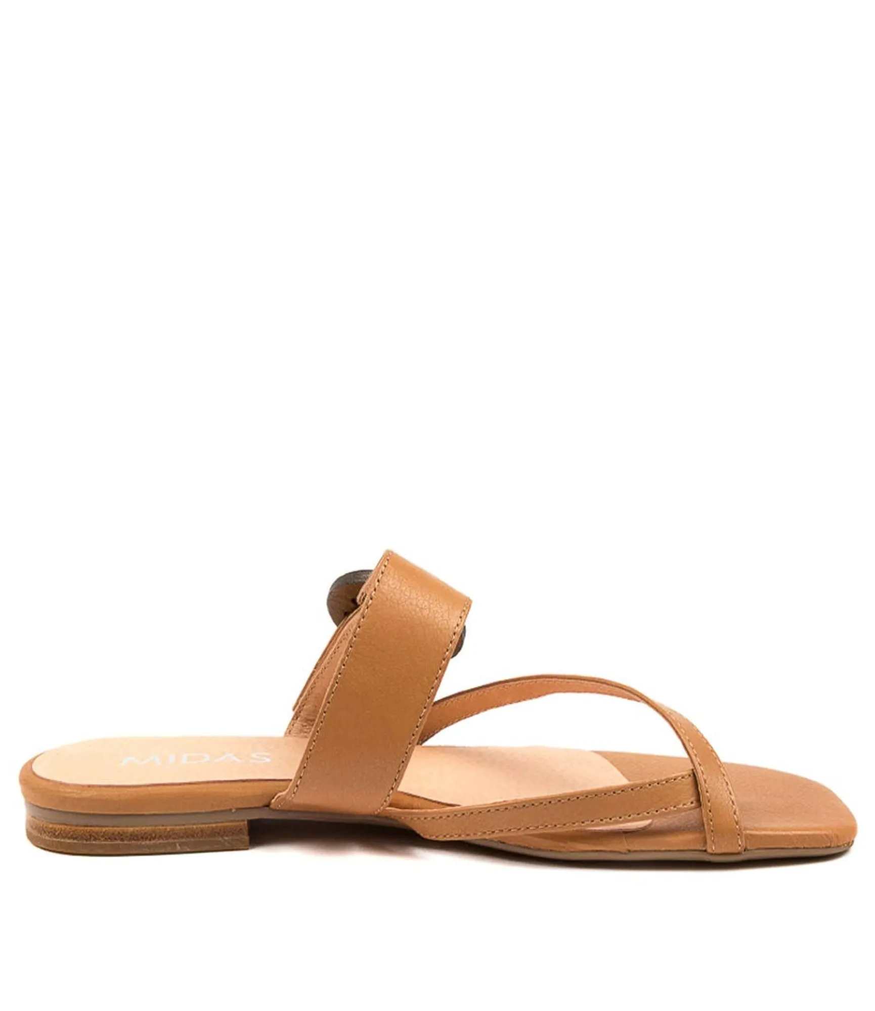 Shop Midas Shoes Ashtons Dk Tan Leather