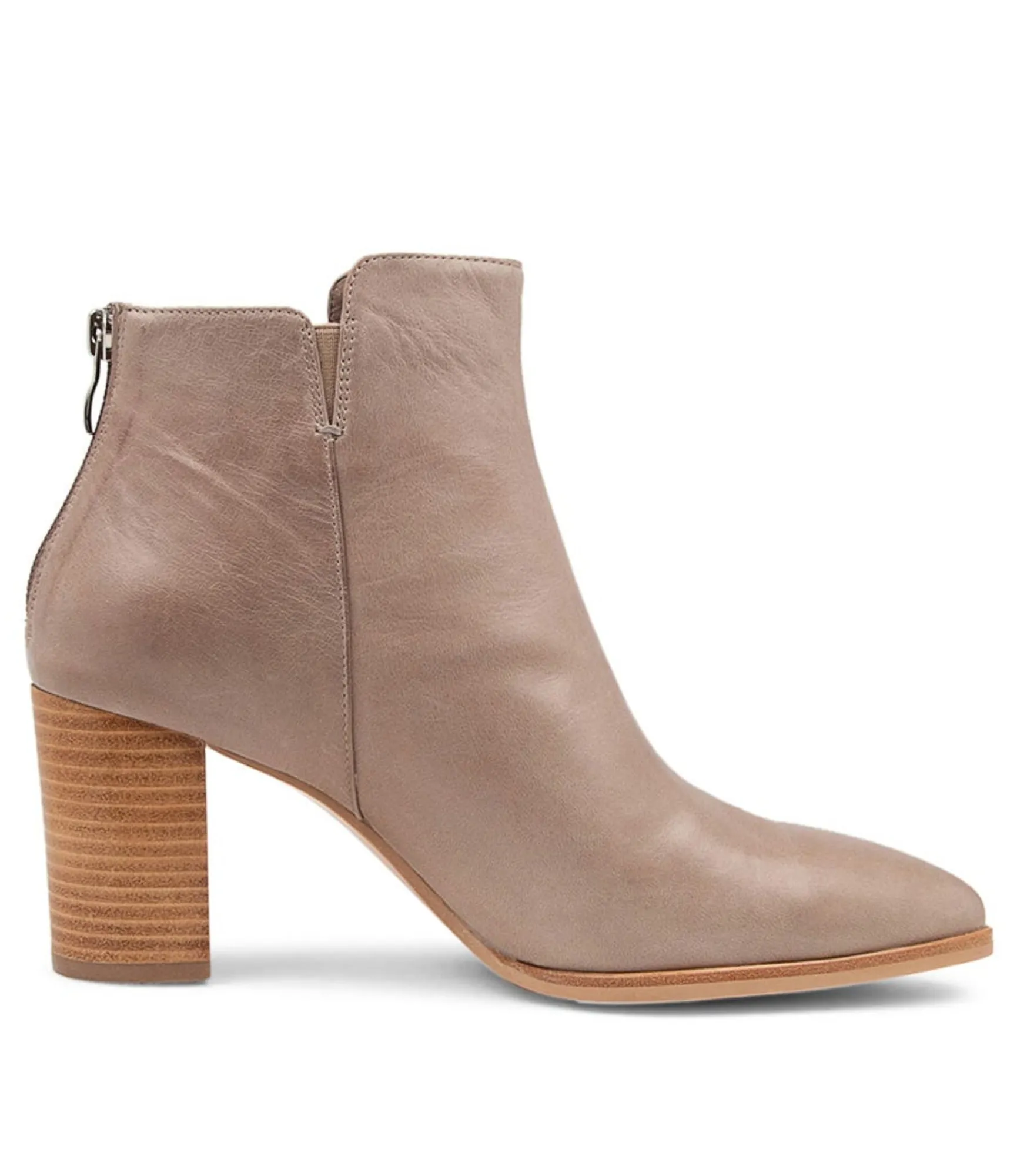 Best Midas Shoes Astro Smoke Leather Ankle Boots