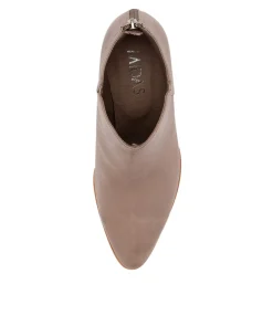 Best Midas Shoes Astro Smoke Leather Ankle Boots