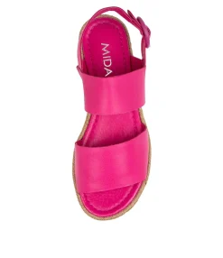 Online Midas Shoes Athens Fuchsia Leather
