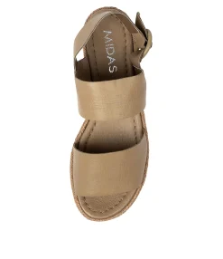 Best Midas Shoes Athens Khaki Leather