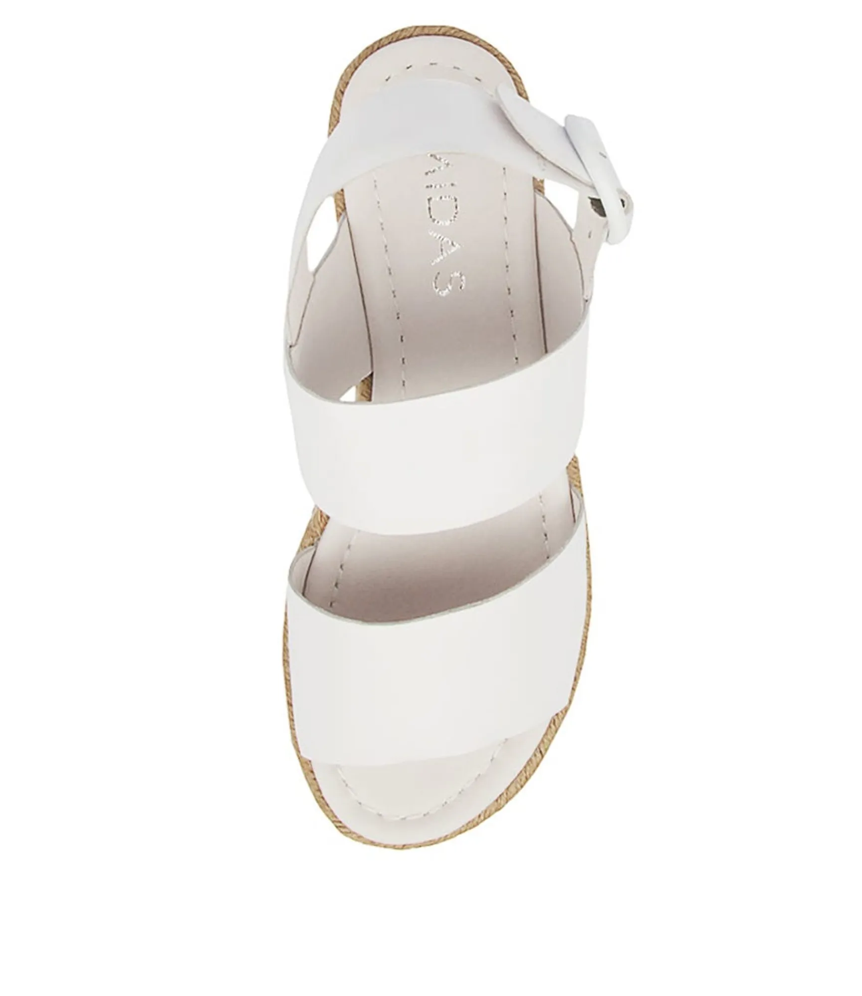 Outlet Midas Shoes Athens White Leather