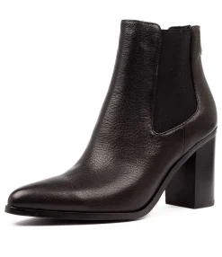 Best Sale Midas Shoes Babes Black Leather