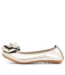 Flash Sale Midas Shoes Baha Argento Leather Ballets