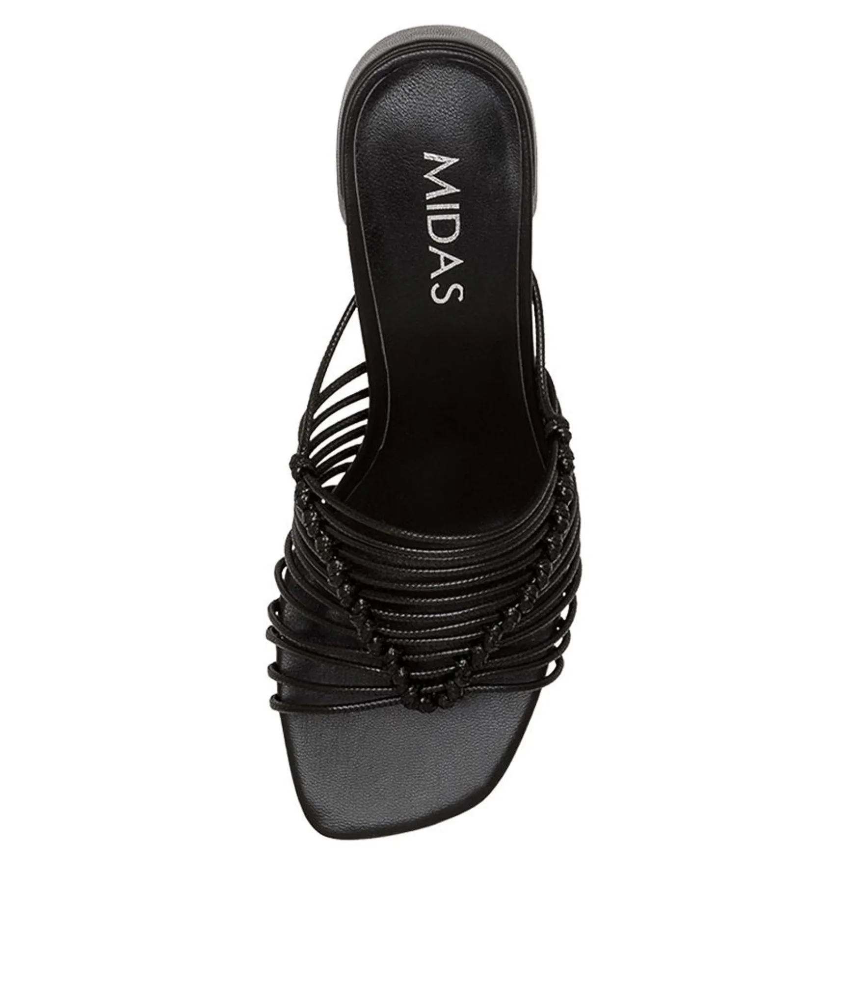 Online Midas Shoes Bali Black Leather