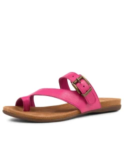 Shop Midas Shoes Bally Fuchsia Leather