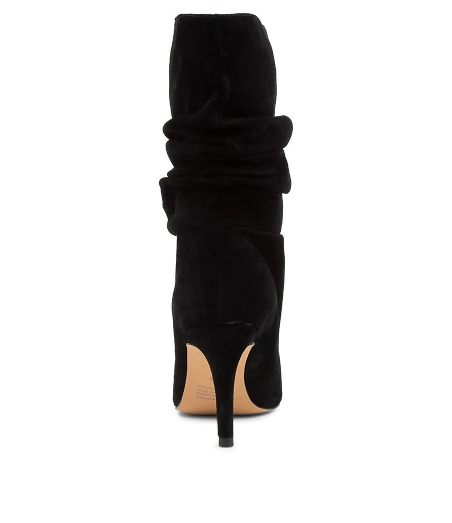 Store Midas Shoes Barney Black Suede Ankle Boots