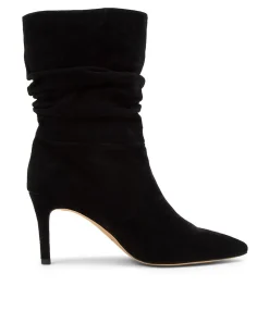 Store Midas Shoes Barney Black Suede Ankle Boots