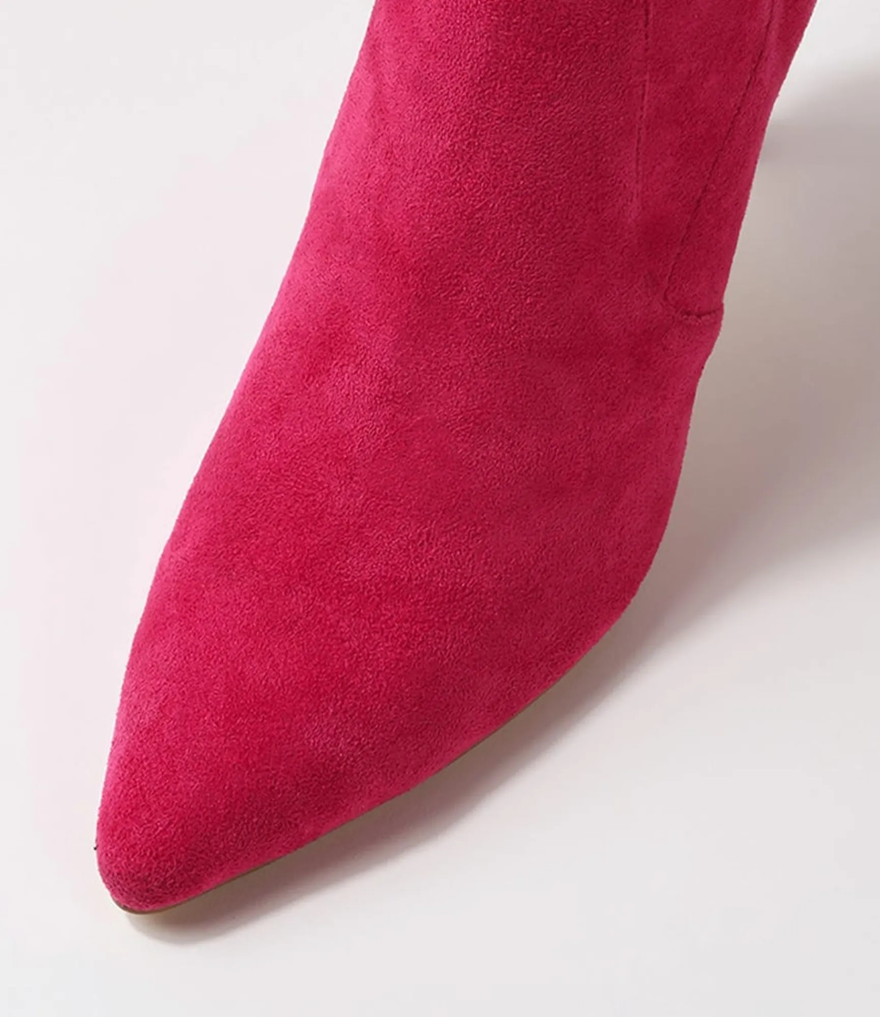 Flash Sale Midas Shoes Beauty Fuchsia Stretch Microsuede Ankle Boots