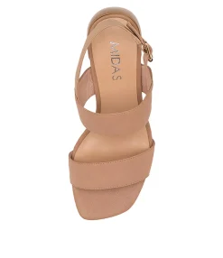 Cheap Midas Shoes Bellar Latte Leather