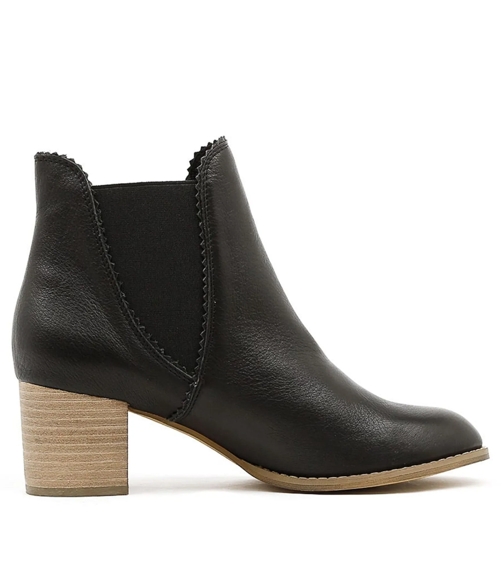 Flash Sale Midas Shoes Belle Black Leather