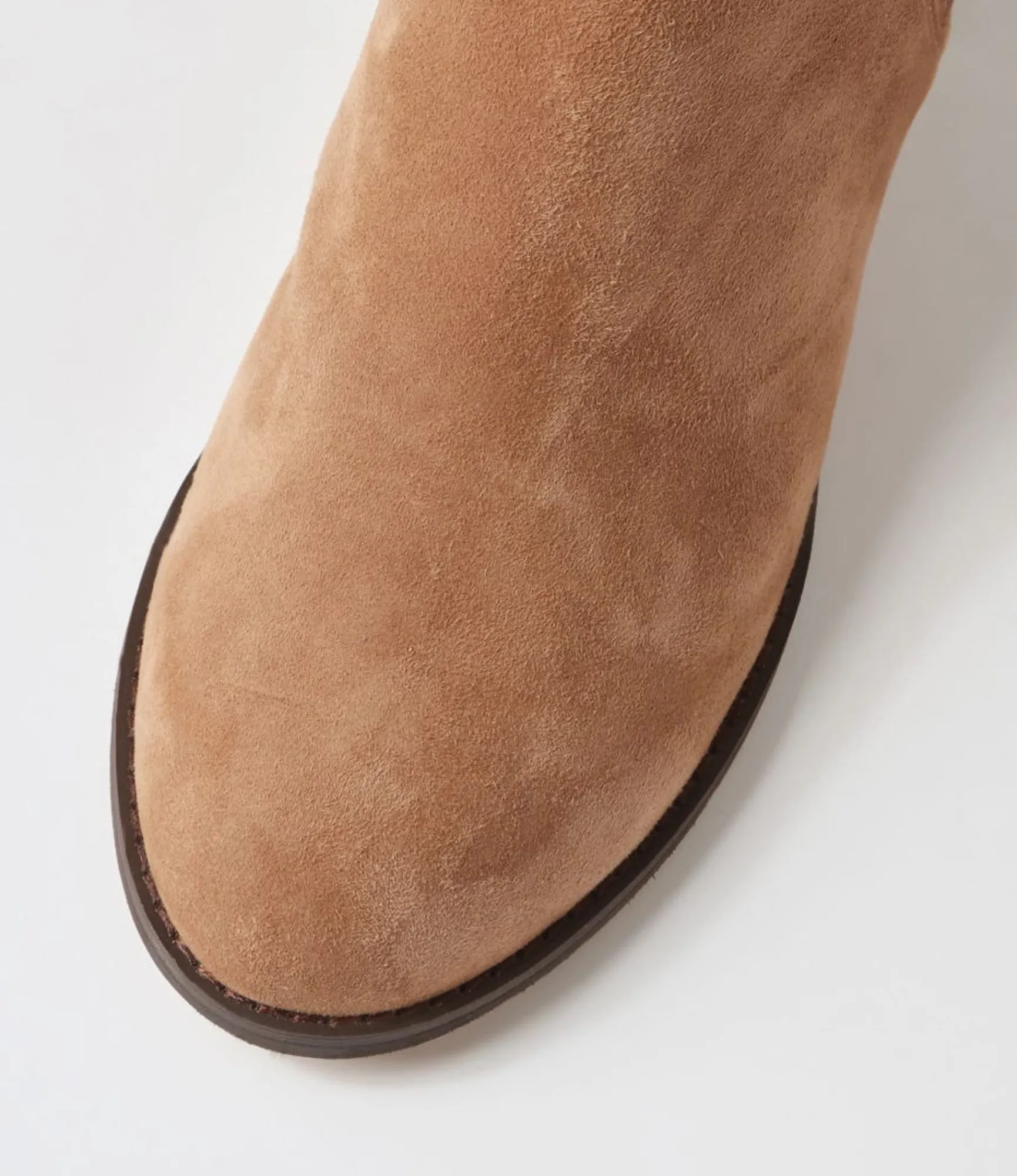 Flash Sale Midas Shoes Belle Light Choc Suede Chelsea Boots