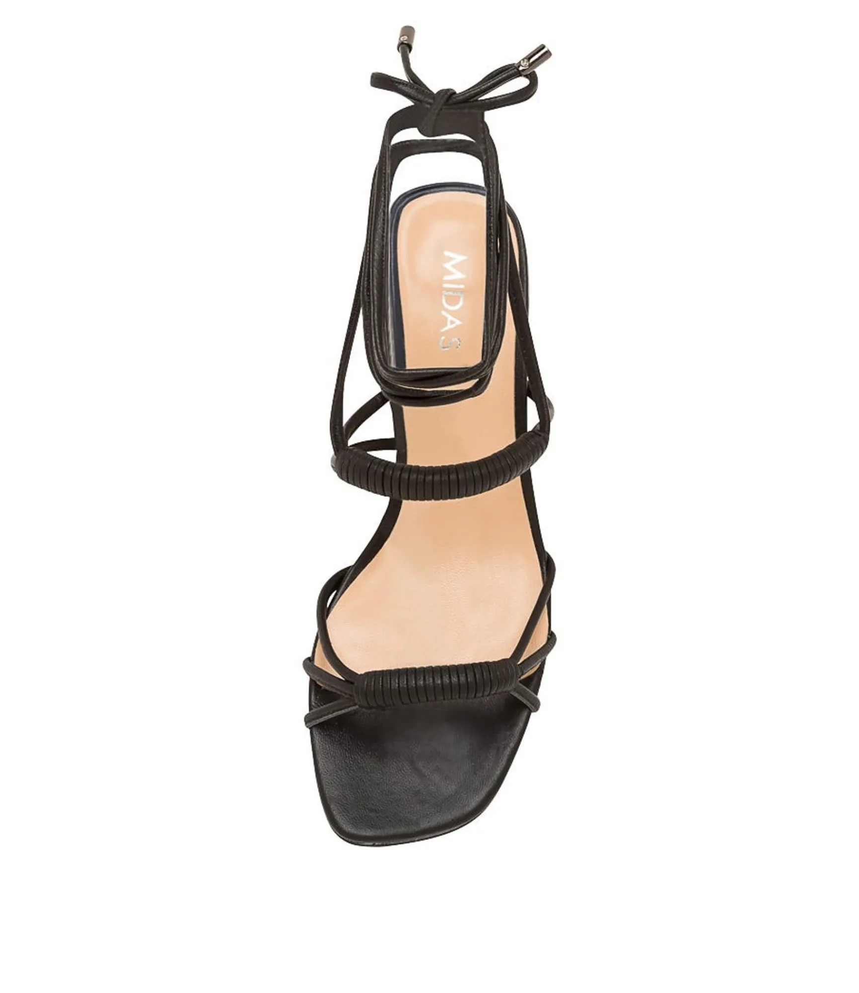 Discount Midas Shoes Bentley Black Leather