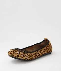 Online Midas Shoes Berlin Leopard Pony Ballet Flats