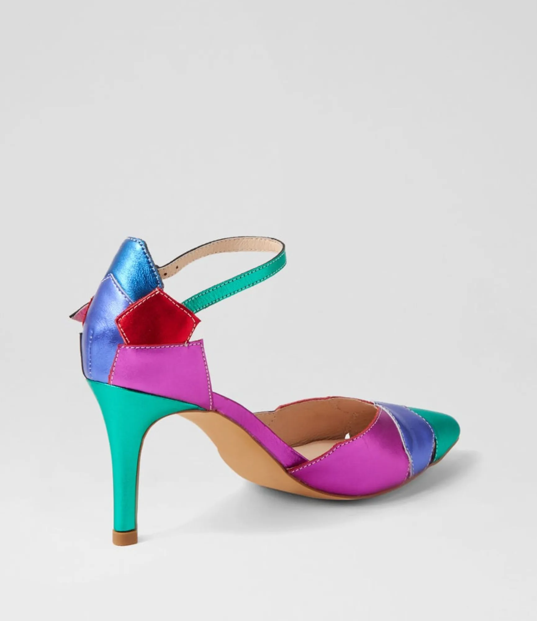 Best Sale Midas Shoes Beyer Bright Multi Pump Heels