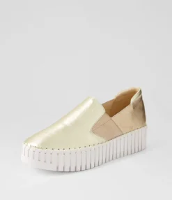 Clearance Midas Shoes Bodhi Pale Gold Champagne Crush Multi Sneakers