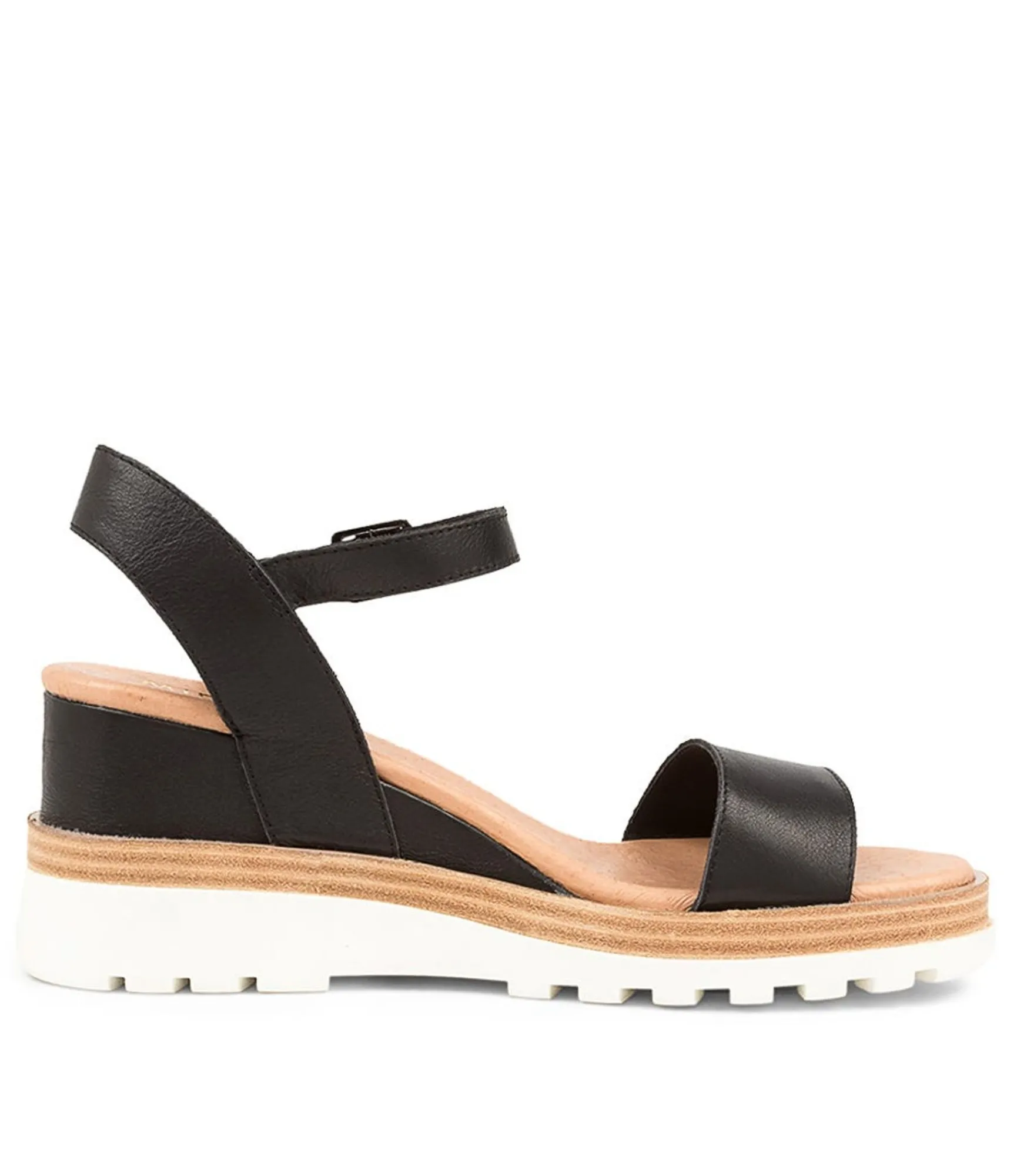 Sale Midas Shoes Boggle Black Leather