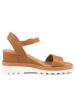 Clearance Midas Shoes Boggle Dk Tan Leather