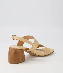 Hot Midas Shoes Bossee Natural Woven Sandals