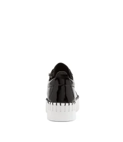 Best Midas Shoes Braelyn Black Patent Leather Sneakers Ws
