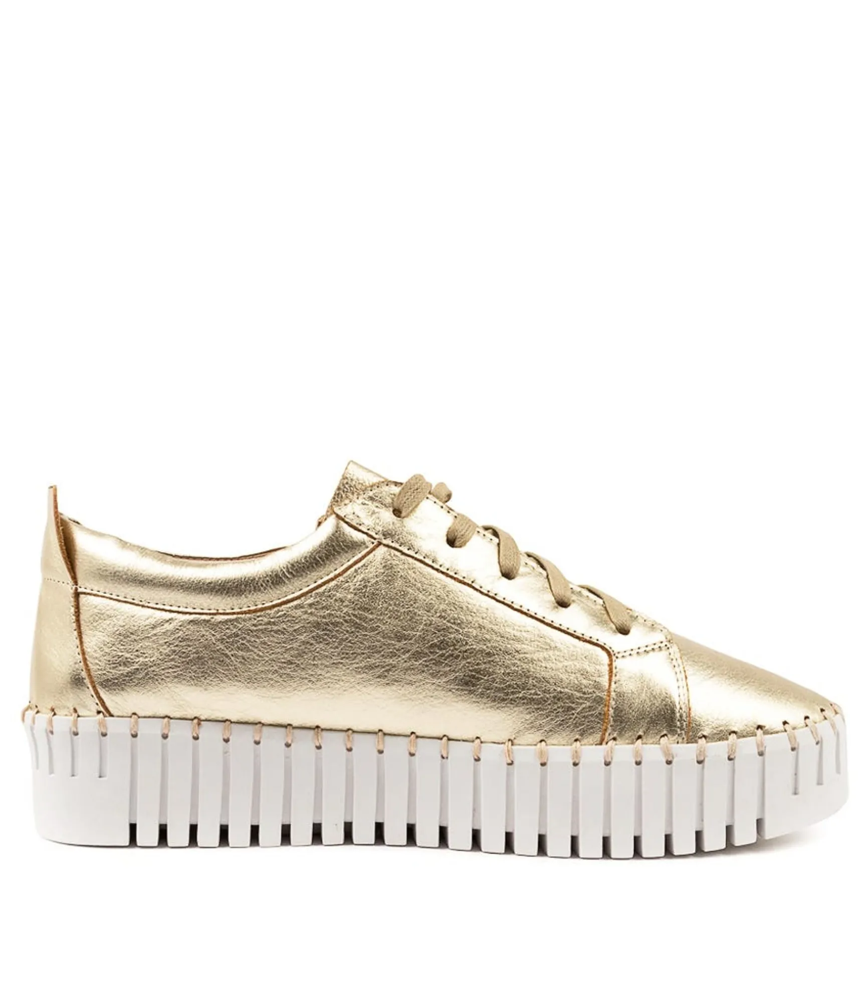 Discount Midas Shoes Braelyn Pale Gold Leather