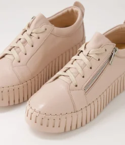 Online Midas Shoes Braelyn Rose Leather Sneakers