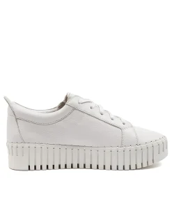 New Midas Shoes Braelyn White Leather