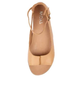 Cheap Midas Shoes Brayner Dk Tan Leather