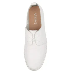 Cheap Midas Shoes Brooks White Leather