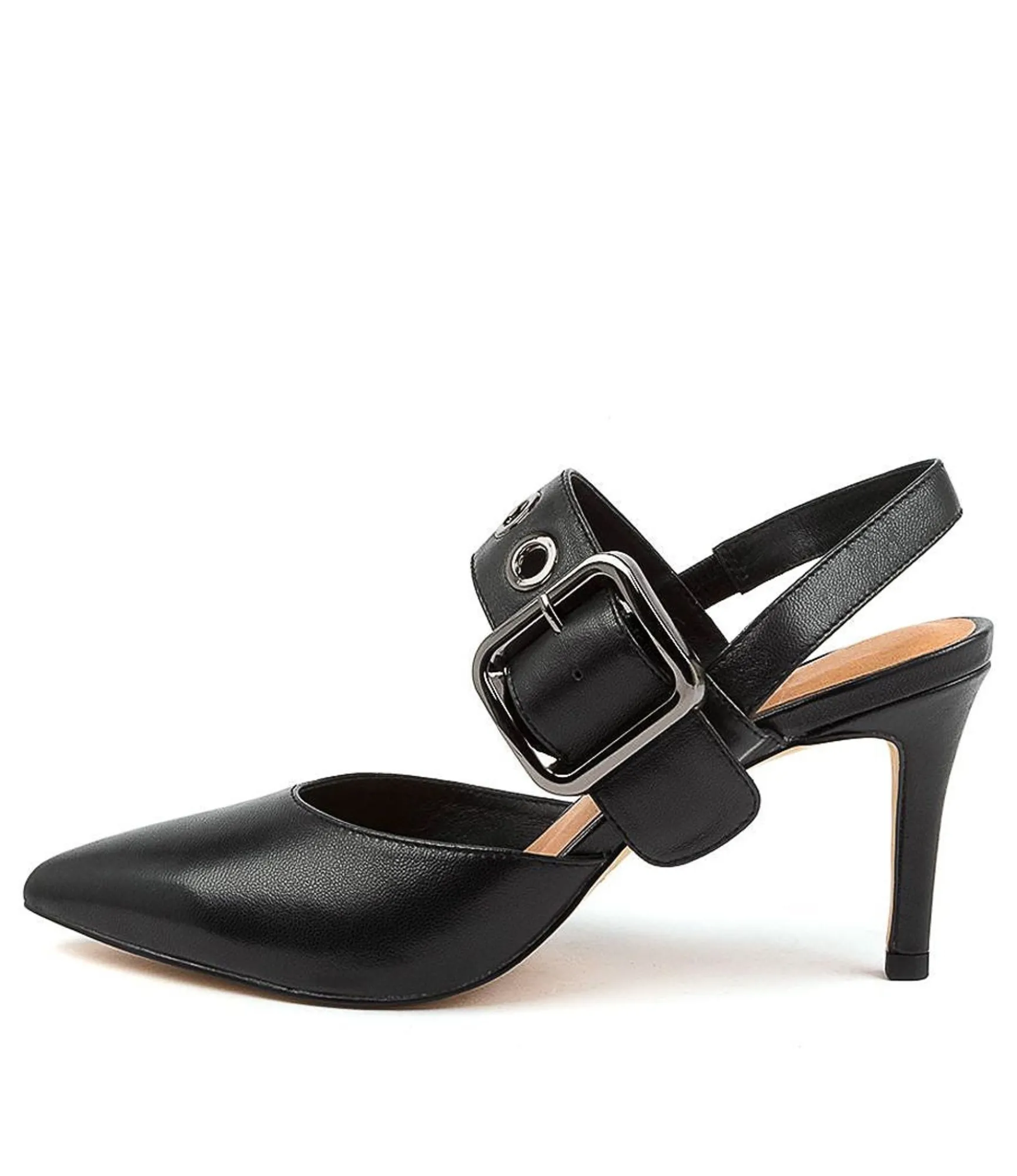 Hot Midas Shoes Brya Black Leather