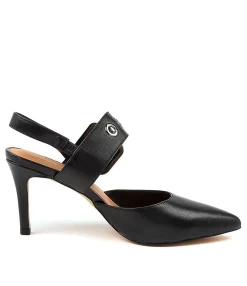 Hot Midas Shoes Brya Black Leather