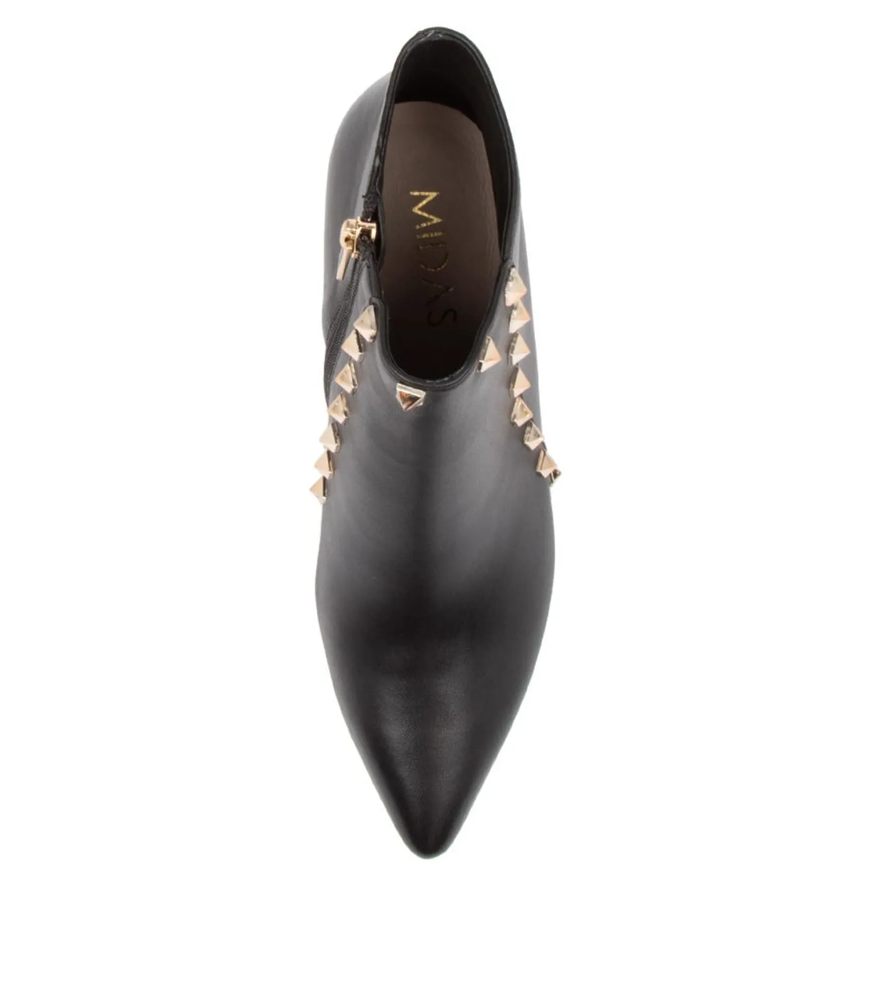 Fashion Midas Shoes Brydie Black Leather