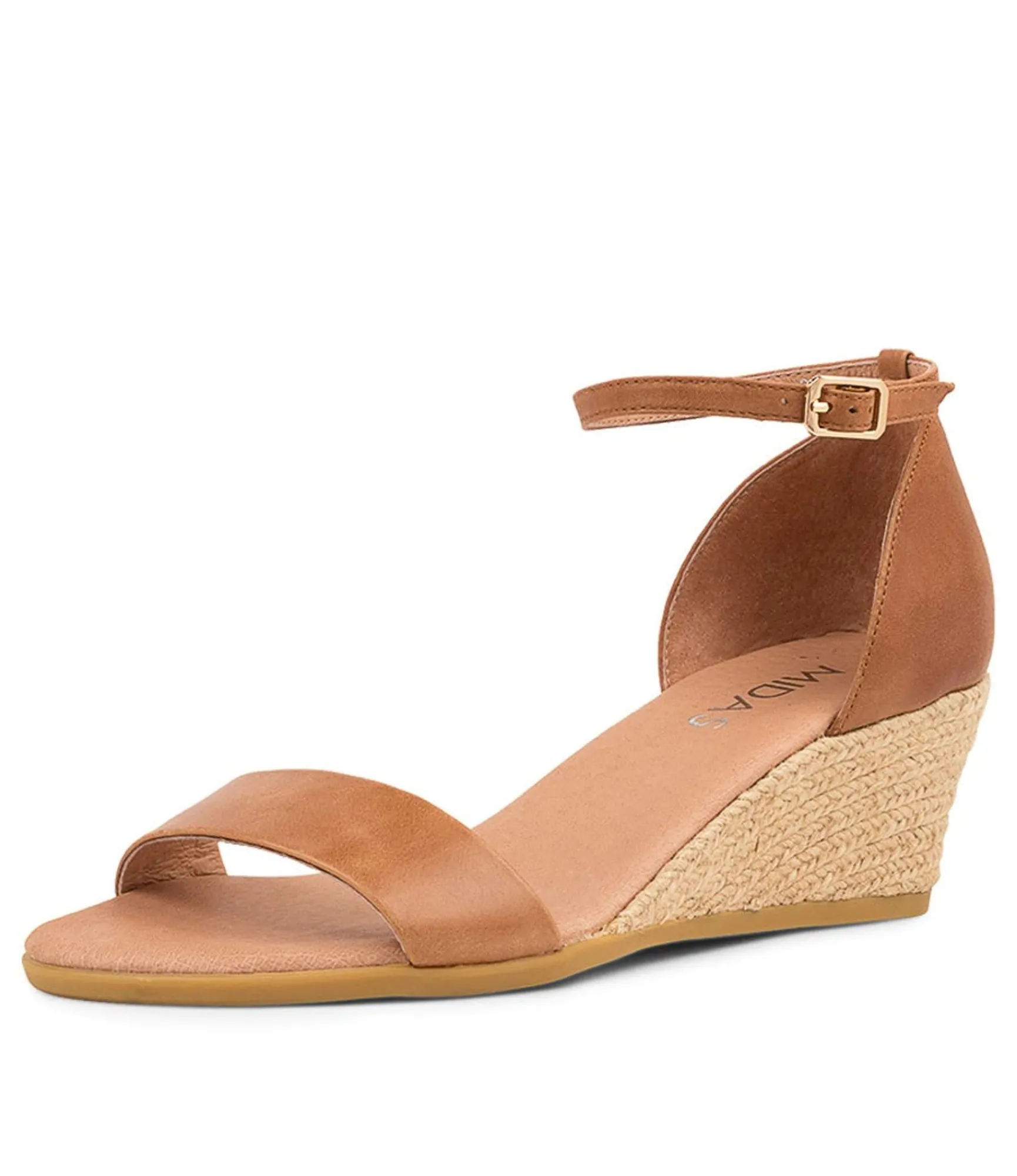 Best Sale Midas Shoes Burki Tan Leather