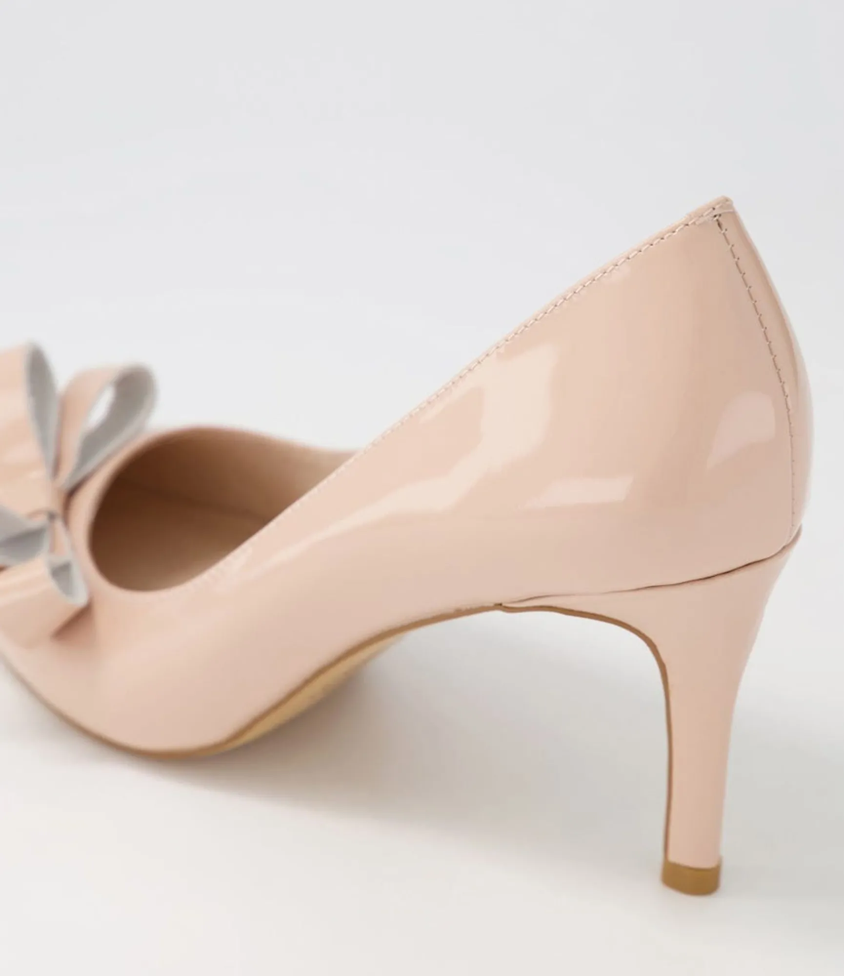 Cheap Midas Shoes Bycie Nude Patent Leather Pump Heels