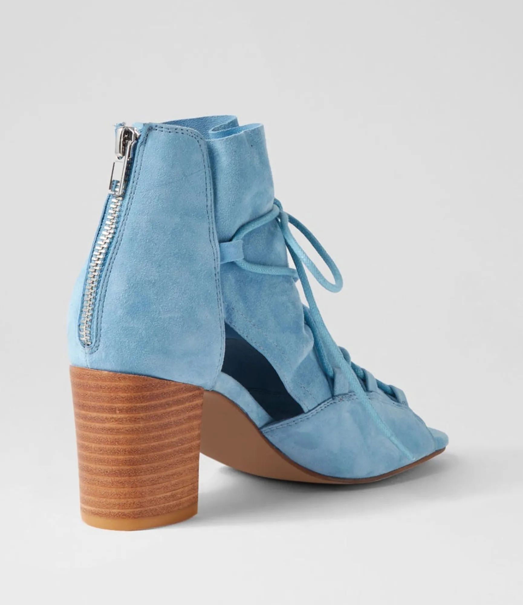 Outlet Midas Shoes Capell Denim Suede Sandals