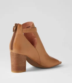Shop Midas Shoes Cerene Dark Tan Leather Sandals
