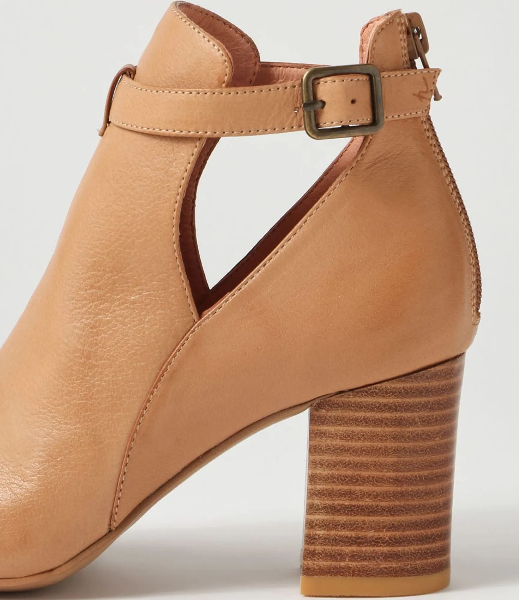 Shop Midas Shoes Cerene Dark Tan Leather Sandals