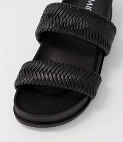 Store Midas Shoes Charlise Black Slides