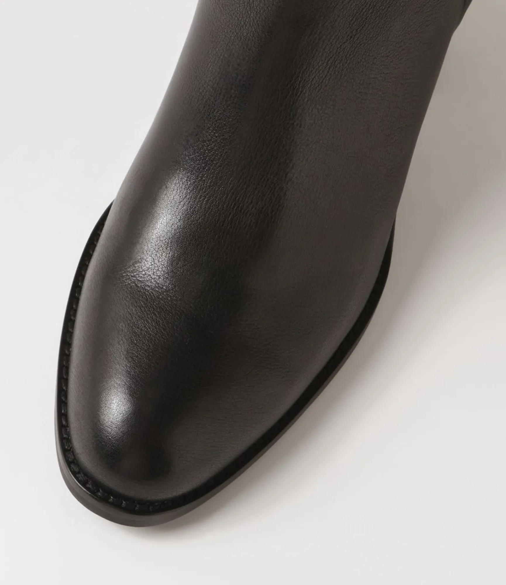 Outlet Midas Shoes Chelse Black Leather Calf Boots